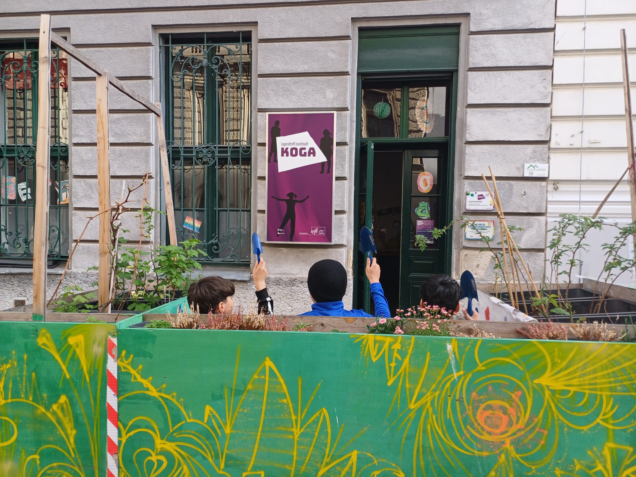 Blick hinter die Kulissen